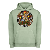 Pigment Oil Green Oh Holy Night Christmas Urban Hoodie - RanaPortraitStore