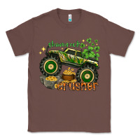 Chestnut shamrock crusher st. patrick's day Classic Tee - HowdyJamesFarm