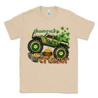 Mushroom shamrock crusher st. patrick's day Classic Tee - HowdyJamesFarm
