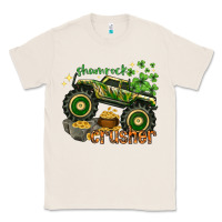 Natural shamrock crusher st. patrick's day Classic Tee - HowdyJamesFarm