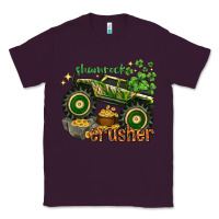 Plum shamrock crusher st. patrick's day Classic Tee - HowdyJamesFarm