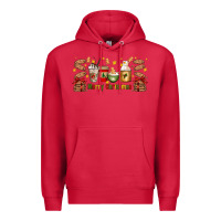 Cardinal Christmas coffee cups Premium Hoodie - Artiststas