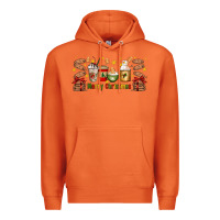 Carrot Christmas coffee cups Premium Hoodie - Artiststas