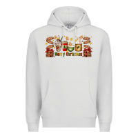 Dove Grey Christmas coffee cups Premium Hoodie - Artiststas