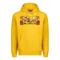 Lemon Christmas coffee cups Premium Hoodie - Artiststas