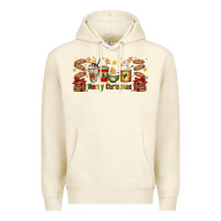 Sandshell Christmas coffee cups Premium Hoodie - Artiststas