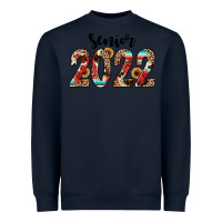 Navy senior 2022 western Heavyweight Sweatshirt - JahusDesignShop