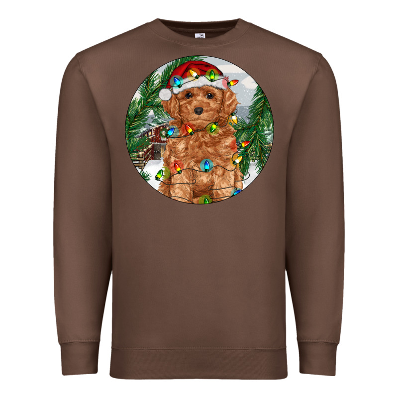 Toy Poodle And Farm Premium Sweatshirt by RanaPortraitStore | Teevron