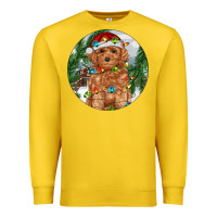 Lemon Toy Poodle And Farm Premium Sweatshirt - RanaPortraitStore