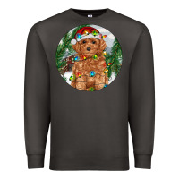 Smoke Toy Poodle And Farm Premium Sweatshirt - RanaPortraitStore