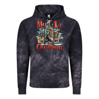 Cloud Black my first christmas baby safari animals Vintage Hoodie - LillyAllenDesigns
