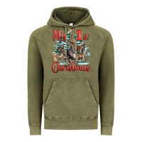 Vintage Olive my first christmas baby safari animals Vintage Hoodie - LillyAllenDesigns