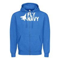 True Royal fly navy Zipper Hoodie - DesigneFamous
