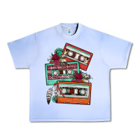 Grape Ice cassette floral gemstone Urban Heavy Tee - FaDigitalArtStudio