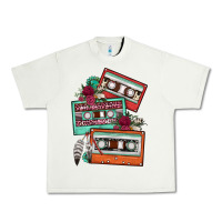 Pistachio cassette floral gemstone Urban Heavy Tee - FaDigitalArtStudio