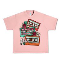 Salmon cassette floral gemstone Urban Heavy Tee - FaDigitalArtStudio