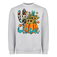Heather Grey hello fall Heavyweight Sweatshirt - JahusDesignShop