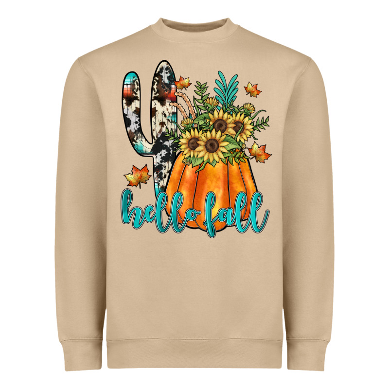 Hello Fall Heavyweight Sweatshirt by JahusDesignShop | Teevron