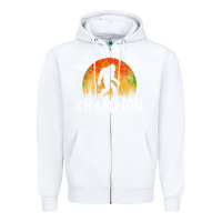 White hide and seek champion Zipper Hoodie - DesigneFamous