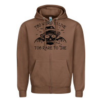 Chestnut hunter s thompson  fear and loathing in las vegas rare to die Zipper Hoodie - DesigneFamous