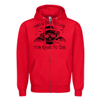 Red hunter s thompson  fear and loathing in las vegas rare to die Zipper Hoodie - DesigneFamous