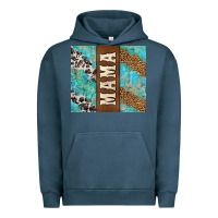 Pigment Midnight Navy western mama Urban Hoodie - Jasminsmagicworld