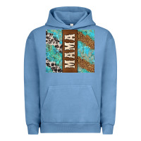 Pigment Pebble Blue western mama Urban Hoodie - Jasminsmagicworld