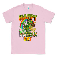 Bubblegum Pink Happy St. Patrex Day Classic Tee - CowGirlArtShop