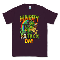 Plum Happy St. Patrex Day Classic Tee - CowGirlArtShop
