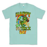 Seafoam Happy St. Patrex Day Classic Tee - CowGirlArtShop