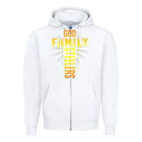 White god family steeler shirt father's day gift tee t shirt Zipper Hoodie - DesigneFamous