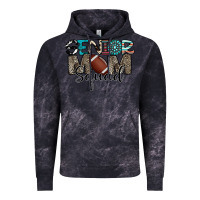 Cloud Black senior mom squad football design Vintage Hoodie - CowhideDigitalArt