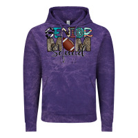 Cloud Purple senior mom squad football design Vintage Hoodie - CowhideDigitalArt