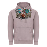 Vintage Zinc senior mom squad football design Vintage Hoodie - CowhideDigitalArt