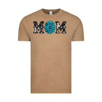 Vintage Coffee cowhide with gemstone Vintage Tee - RanaPortraitStore