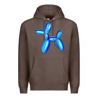 Coffee Blue Dog Balloon Premium Hoodie - Artiststas
