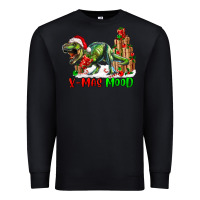 Black T- Rex X-Mas Mood Premium Sweatshirt - RanaPortraitStore