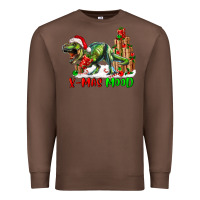 Chestnut T- Rex X-Mas Mood Premium Sweatshirt - RanaPortraitStore