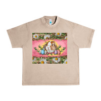 French Oak Easter bunny and eggs Urban Heavy Tee - RanaPortraitStore