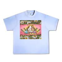 Grape Ice Easter bunny and eggs Urban Heavy Tee - RanaPortraitStore