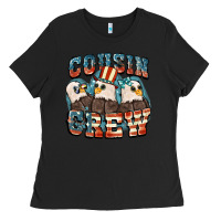 Black Cousin crew Ladies Tee - FaDigitalArtStudio