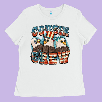 Cousin Crew Ladies Tee Designed By Fadigitalartstudio