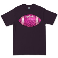 Plum american football pink Premium Tee - CowCowDesign