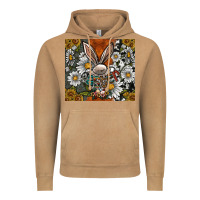 Vintage Camel bunny Easter Vintage Hoodie - CowhideDigitalArt