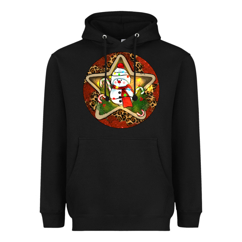 Snowman Christmas Heavyweight Hoodie by RanaPortraitStore | Teevron