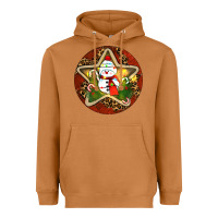 Meerkat Snowman Christmas Heavyweight Hoodie - RanaPortraitStore