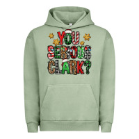 Pigment Oil Green you serious clark Christmas vacation Urban Hoodie - Jasminsmagicworld