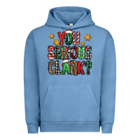 Pigment Pebble Blue you serious clark Christmas vacation Urban Hoodie - Jasminsmagicworld