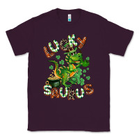 Plum Lucky Saurus Classic Tee - CowGirlArtShop