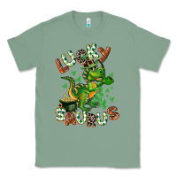 Sage Lucky Saurus Classic Tee - CowGirlArtShop
